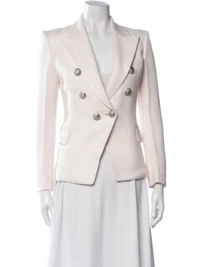 Pre-owned Balmain Blazer In Pink