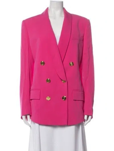 Pre-owned Balmain Blazer In Pink