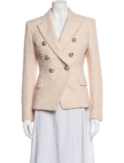 Pre-owned Balmain Blazer In Pink