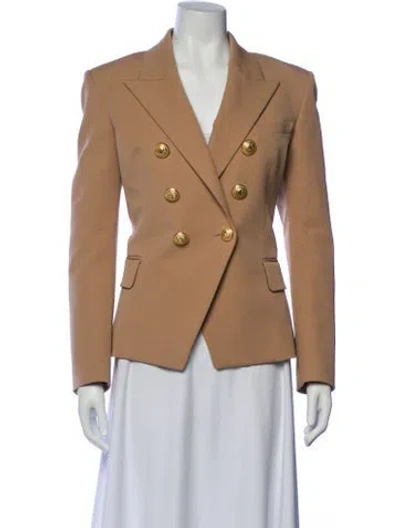 Pre-owned Balmain Blazer W/ Tags In Neutral