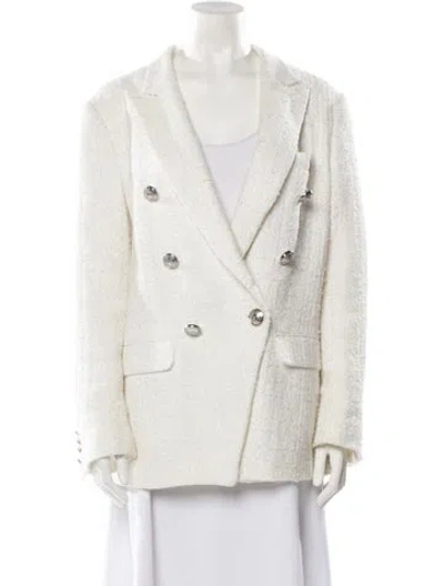 Pre-owned Balmain Blazer In White