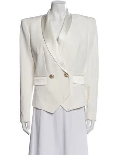Pre-owned Balmain Blazer In White