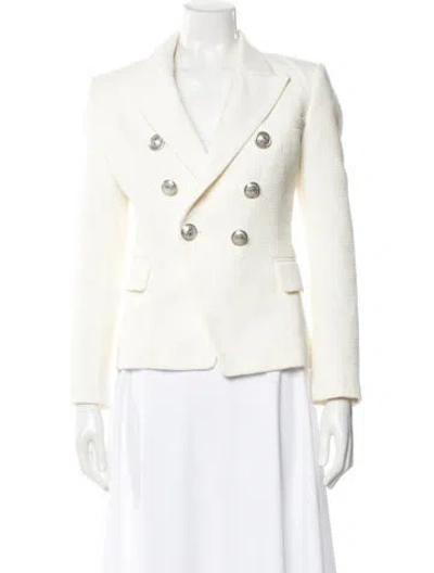 Pre-owned Balmain Blazer In White
