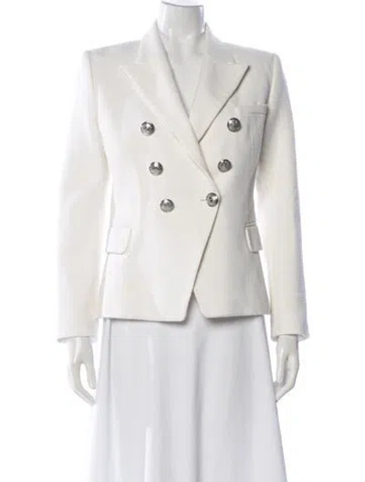 Pre-owned Balmain Blazer In White
