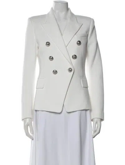 Pre-owned Balmain Blazer In White