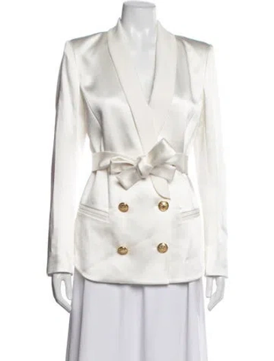 Pre-owned Balmain Blazer In White