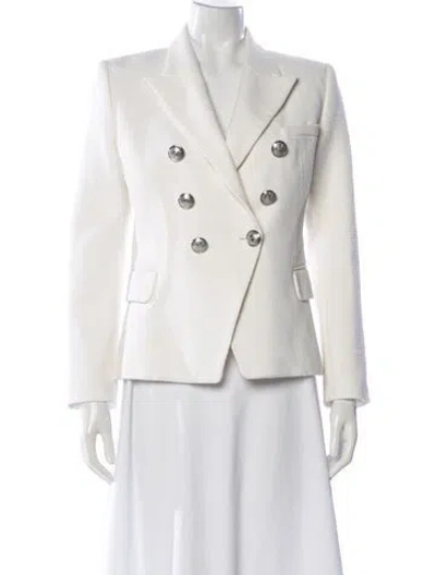 Pre-owned Balmain Blazer In White