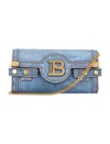 Balmain Women's B-buzz Pouch 23 In Blue