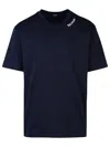 Balmain Blue Cotton T-shirt In Blue