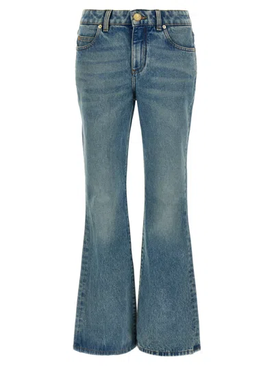 BALMAIN BLUE FLARE JEANS