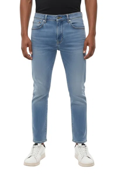 Balmain Blue Mid Rise Jeans