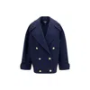 Balmain Double-breasted Wool Coat With Buttons