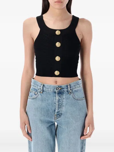BALMAIN BALMAIN BOAT NECK TOP