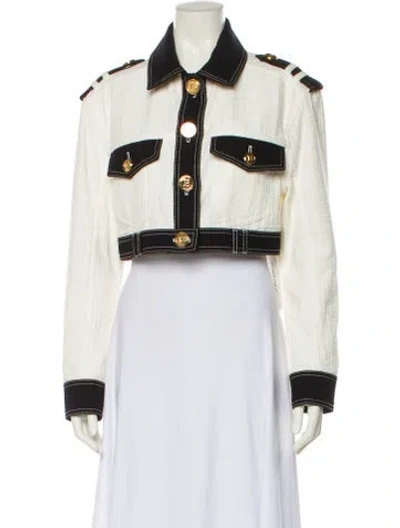 Pre-owned Balmain Bolero In Neutral