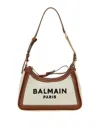 Balmain Shoulder Bag With Adjustable Strap And Chain Detail In Multicolour