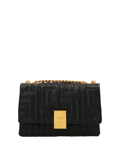 Balmain Bolsa De Hombro - Negro