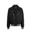Balmain Casual Bomber Jacket Men In Black