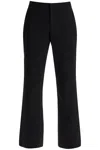 BALMAIN BALMAIN BOOTCUT CREPE PANTS IN