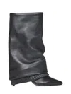 Balmain 95 Mid-calf Trouser Boots