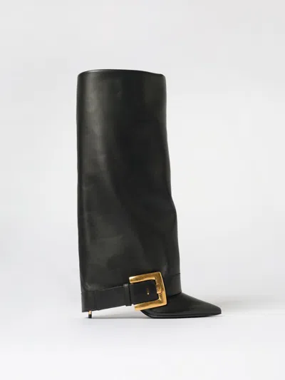 BALMAIN BOOTS BALMAIN WOMAN COLOR BLACK,H36329002