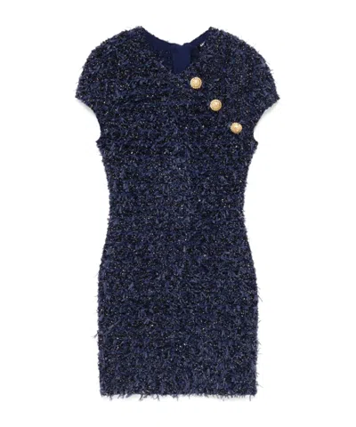 BALMAIN BOUCLÉ MINI DRESS