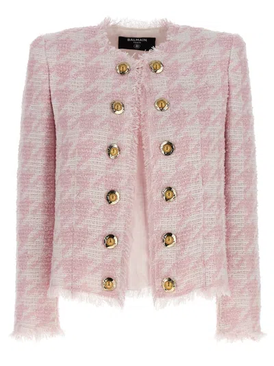 BALMAIN BALMAIN BOUCLÉ BLAZER
