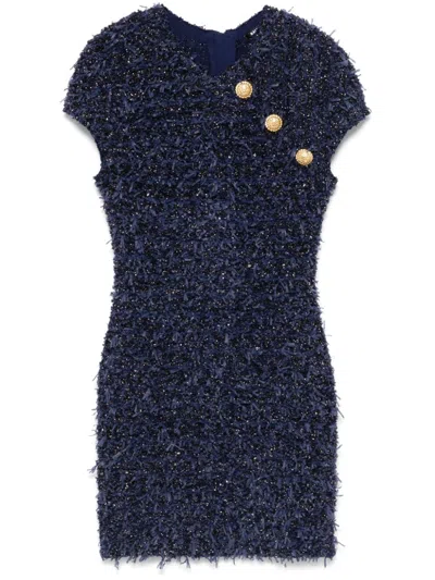 BALMAIN BOUCLÉ MINI DRESS