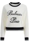 BALMAIN BOXY COTTON AND LYOCELL BLEND