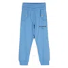 Balmain Logo-print Trousers In Blue