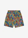 BALMAIN BALMAIN BOYS MONOGRAM SWIM SHORTS