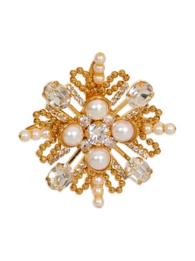 BALMAIN BRANDEBOURG BROOCH