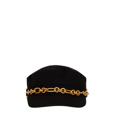 Balmain Brandebourg Wool Cap