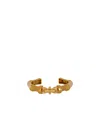 Balmain Brass Bamboo Sync Bracelet In Gold