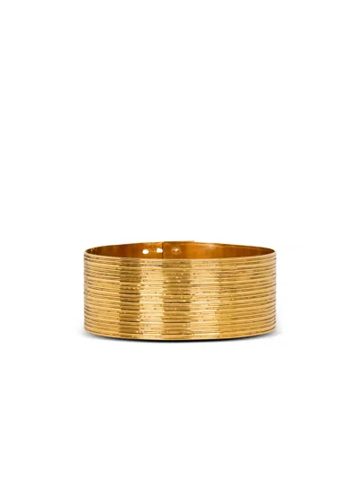 Balmain Brass Perfume Belt In Gold