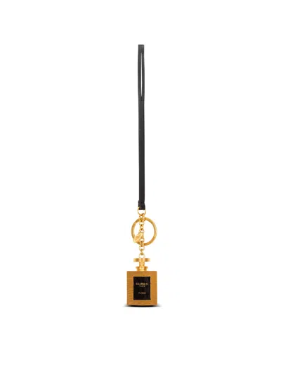 Balmain Brass Perfume Charm In Brown