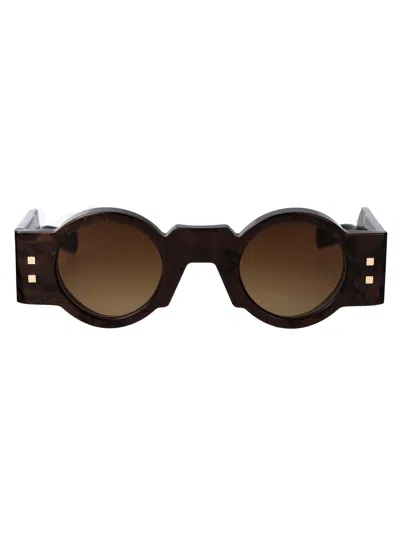 BALMAIN BALMAIN BRN ACETATE SUNGLASSES
