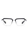 Balmain Browline-frame Glasses In Black
