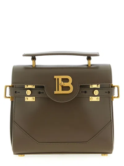 Balmain Brown B-buzz 23 Handbag