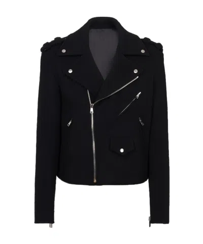 BALMAIN BALMAIN STRAIGHT CUT BIKER JACKET