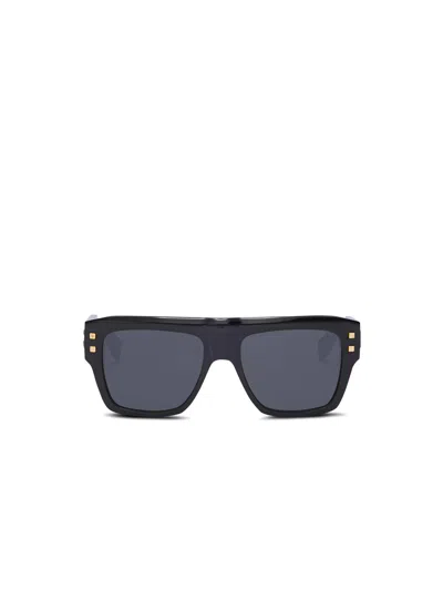 Balmain B-scene Sunglasses In Black