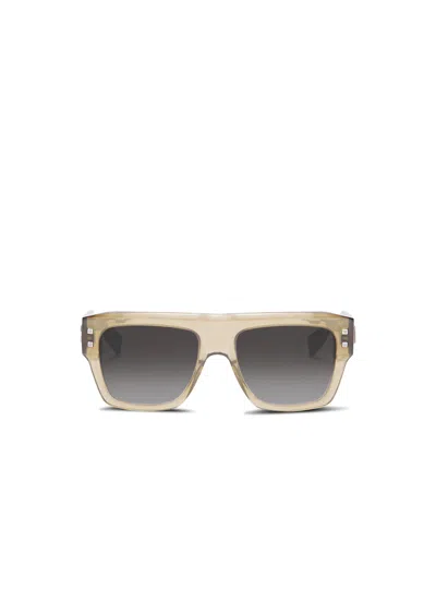Balmain B-scene Sunglasses In Brown