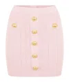 Balmain Btn Knt Skrt Ld43 In Pink