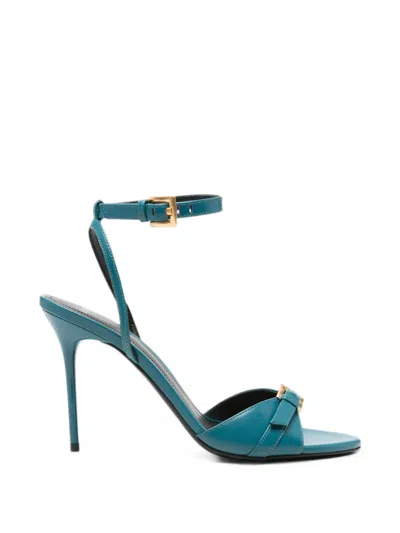Balmain Buckle-detail Sandals In Multi