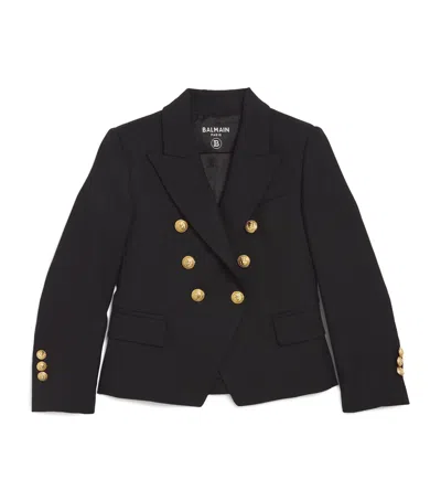 Balmain Button-detail Blazer In Black