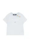Balmain Button Detail T-shirt In Blue
