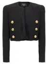 Balmain Six-button Jacket In Black