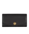 Balmain Button Detailed Wallet On Chain In Black