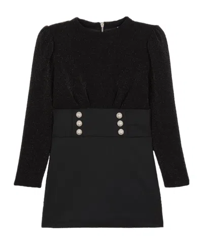 BALMAIN FITTED DRESS WITH BUTTONS