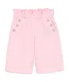 BALMAIN BUTTON-EMBELLISHED TROUSERS