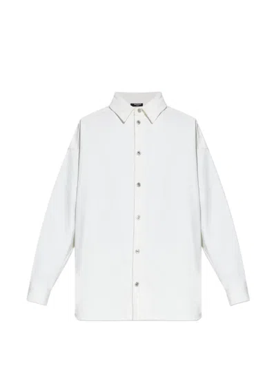 Balmain Button-fastening Shirt In White